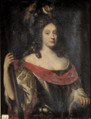 Johann Hulsmann Liselotte of the Palatinate as Minerva China oil painting art